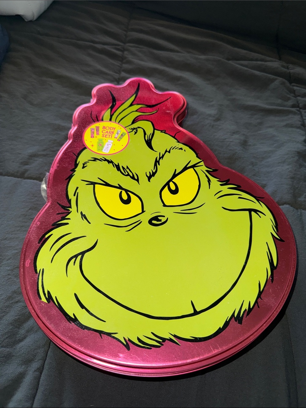 Grinch-Themed Body Care Set - Pink & Lime Moisturizing Kit